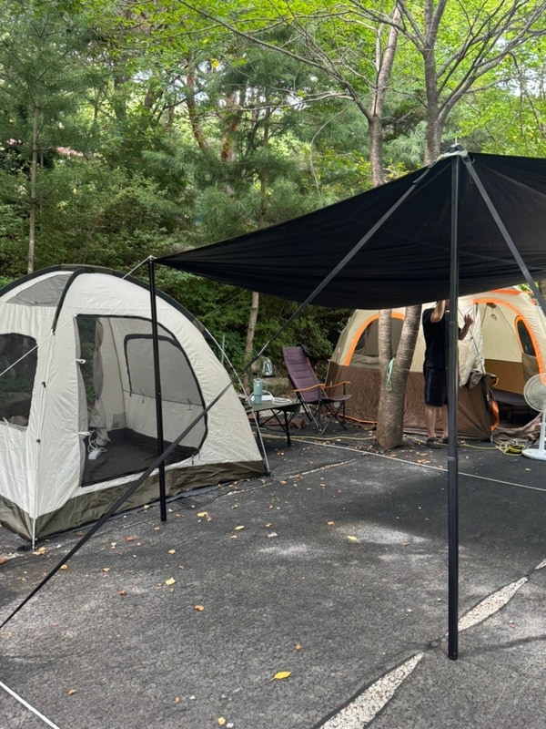 한 여름에도 열대야따윈 없는 캠핑장 봉화 각화산캠핑장...