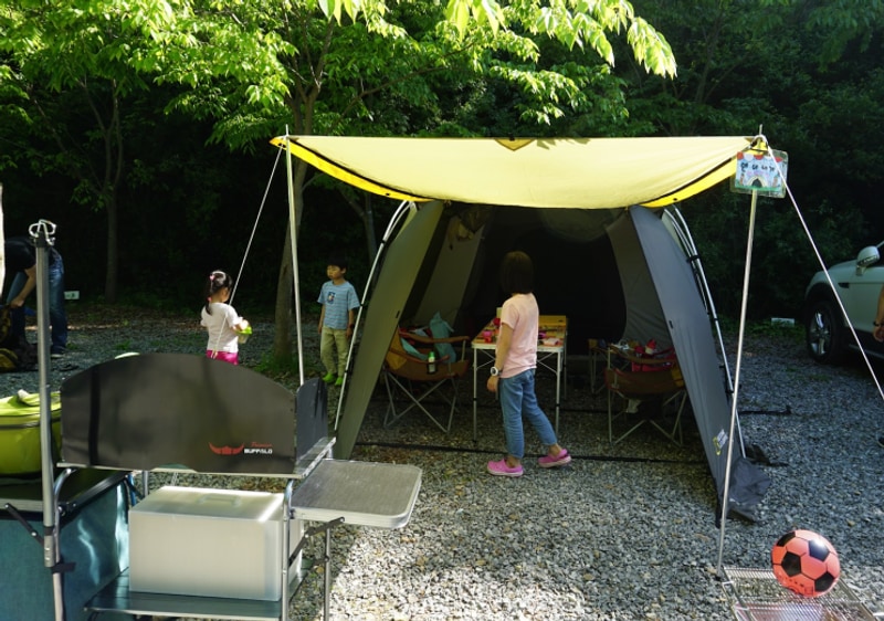 양평꿈의글램핑- 8년전 지인과 함께한 자연 속 아이들 추억...