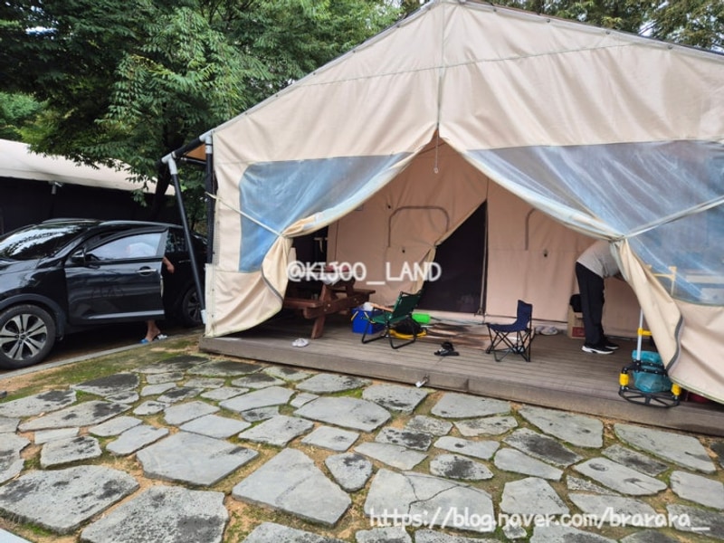 [안성] 서울근교 캠핑장, 카라반 글램핑 가능한 안성맞춤캠핑장...