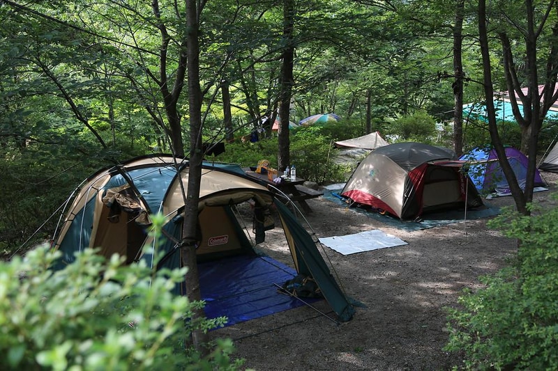 백무동야영장 시설 사진 2