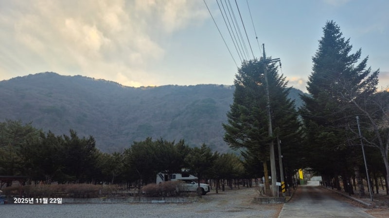 [강원도 정선] 가리왕산 정원 캠핑장