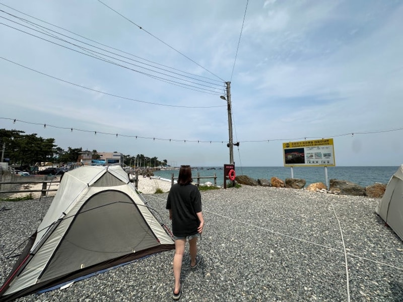 아이두젠 아마데우스 텐트 챙겨서 주전패밀리캠핑장 E...