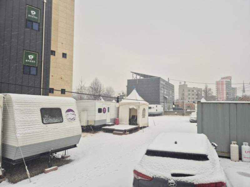 화성 [사강 스마트팜 캠핑장] 카라반 B-1 이용후기