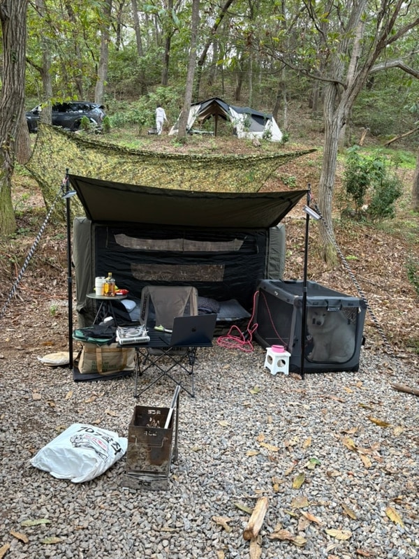 [김포] 내돈내산 애견 동반 캠핑장 대형견가능 범바위캠핑정원...