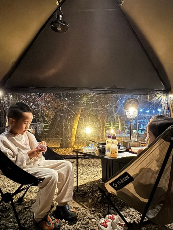 [아이들과 캠핑] 진안 운일암개미캠핑장