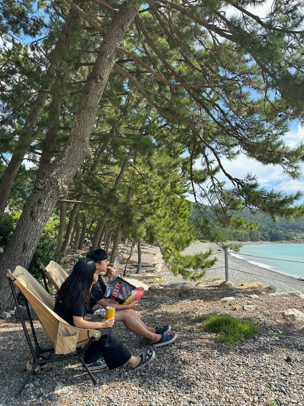 고흥 나로힐링캠핑장 25번 사이트(파쇄석) 2박3일 후기