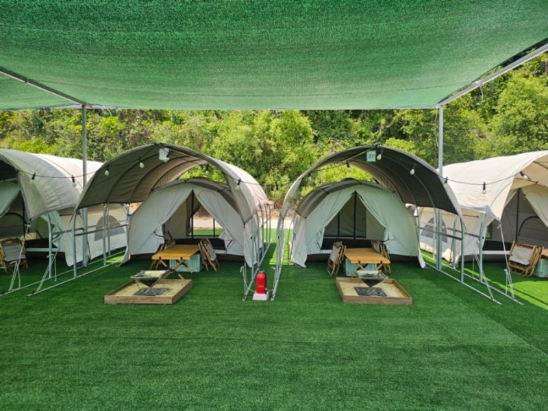 레인보우캠프 함양점 : 물놀이 가즈아 !!