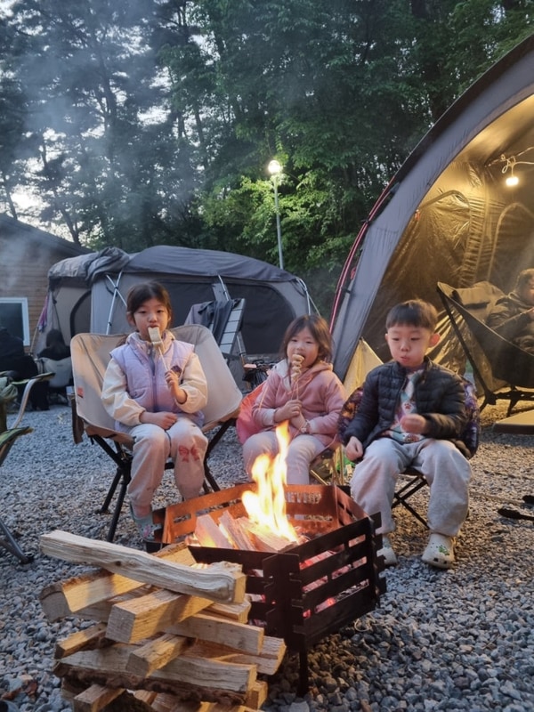 괴산 모래재캠핑장 2박3일 후기