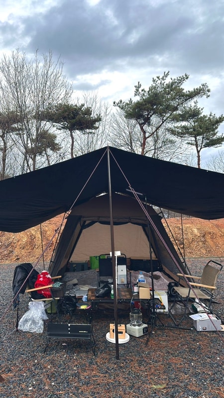 충남 보령 | 비오는날 감성있게 캠핑했던 대천힐링캠핑장