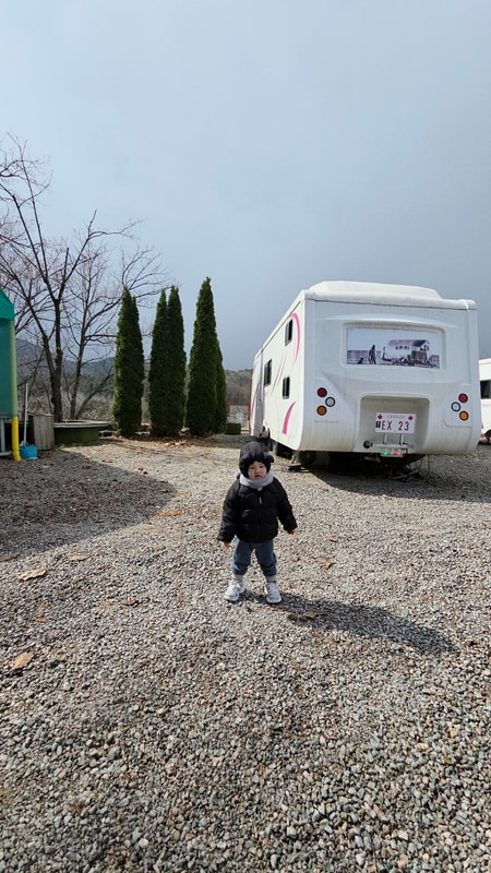 홍천 보또피아 힐링파크 스파 카라반 아기랑 1박 여행