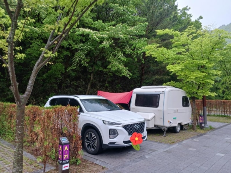 [지리산 3박4일 캠핑_2] 고소바위공원 노지, 지리산 학천야영장...