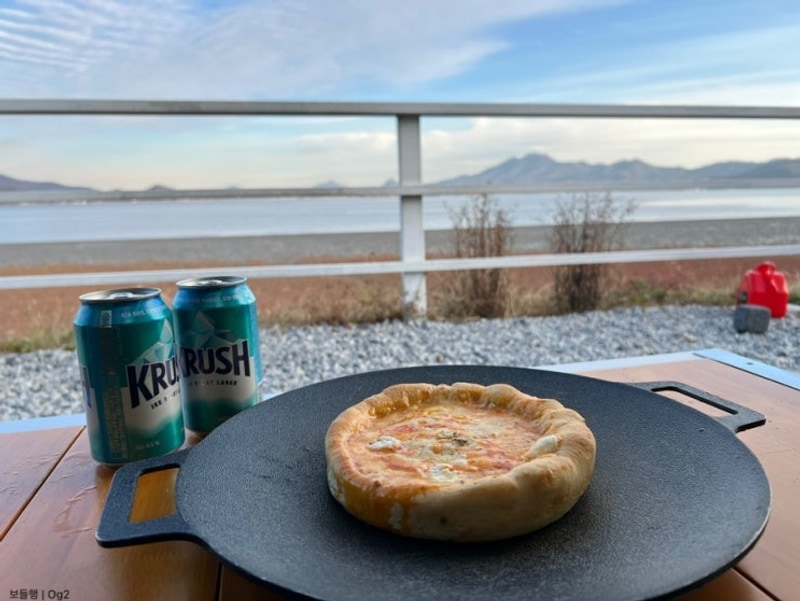 탁 트인 바다뷰 강화도 캠핑, 해그림 캠핑장