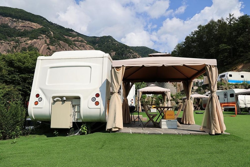 산정호수 마루글램핑 카라반 시설 사진 2