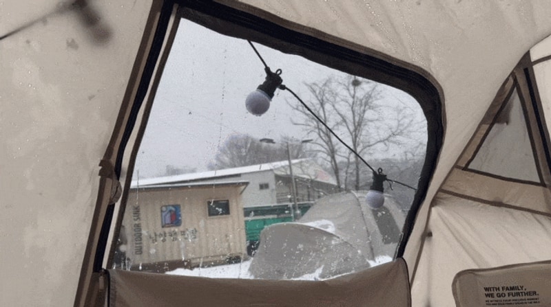 화성 남양캠핑장 만족스러운 설중캠핑 후기