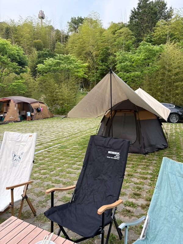 담양 금성산성 오토캠핑장 B3 자리와 산책로 솔직후기