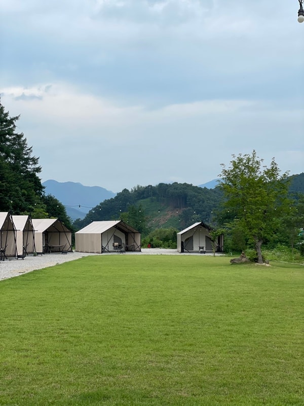 포천 한탄강 근처 글램핑 ‘호랑이캠핑 한탄강점’