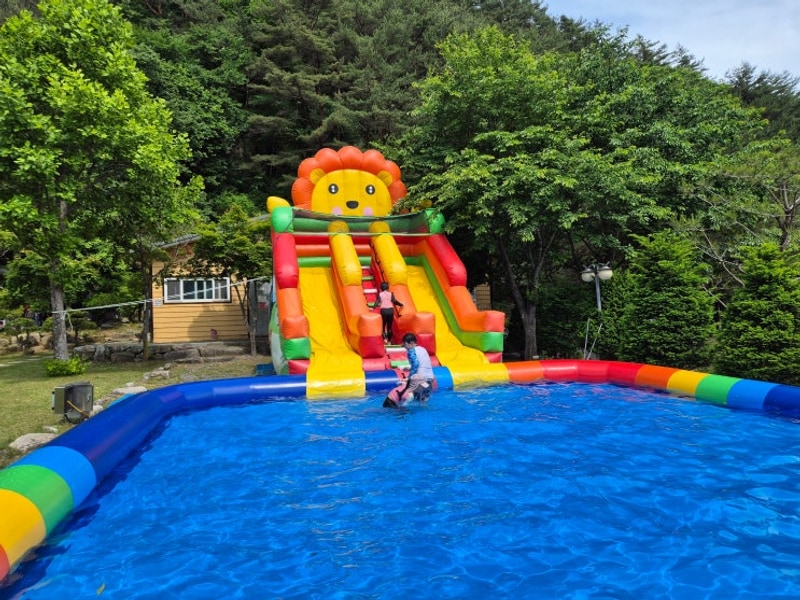 영월 황토와 통나무 캠핑장 방문 후기