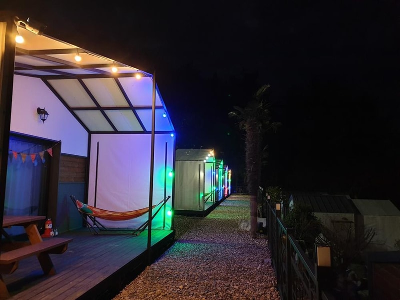 통영 편백숲길관광농원 캠핑장 시설 사진 5