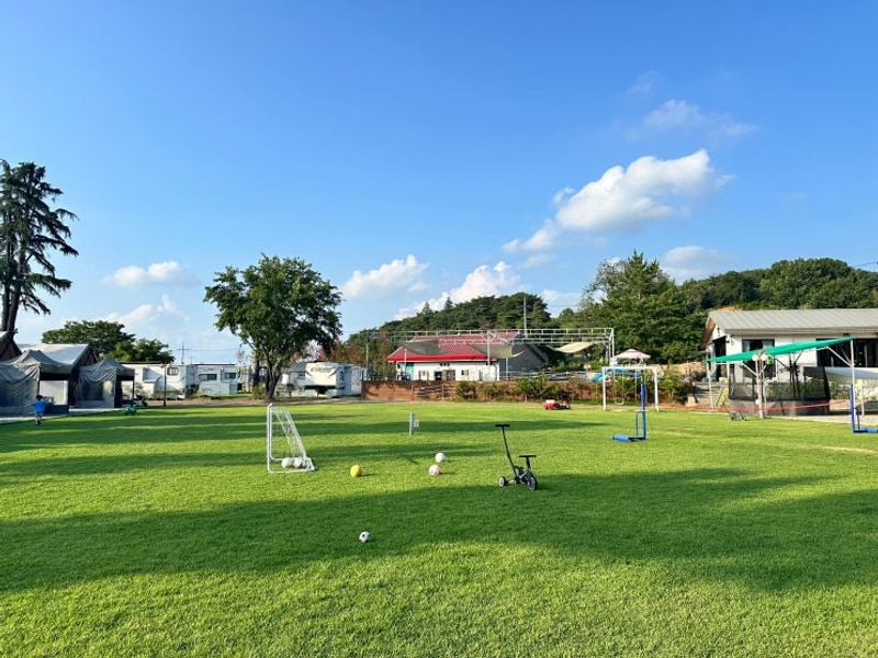 더운 여름에도 시-원하게 장성 슬로우위켄드에서 글램핑하기