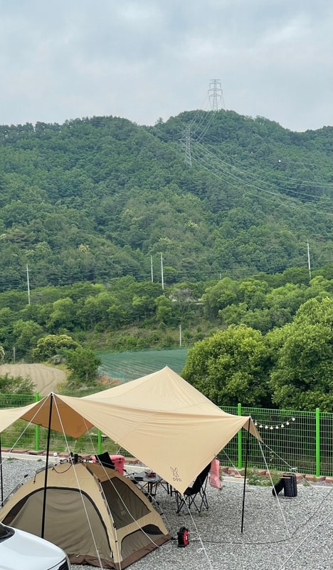 #캠핑14. 220604 청주 초정216 4