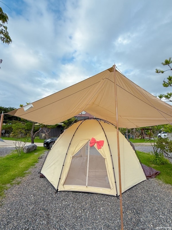 충주 하비비캠핑장 탄금호 남한강 뷰 가을 감성캠핑