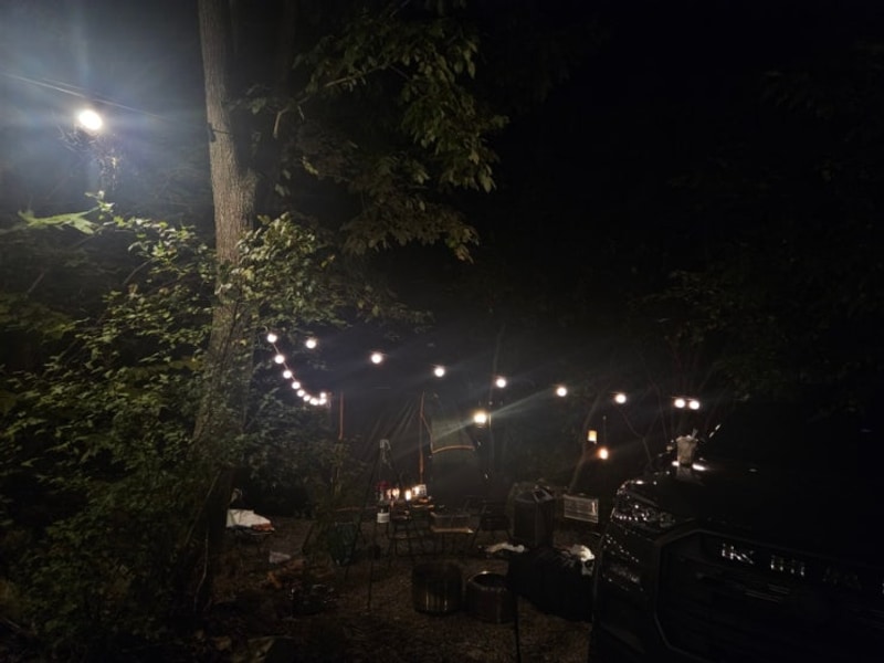 강원도 홍천 두미리관광농원 / 숲속 캠핑장 / 뱀조심 / 오프로드