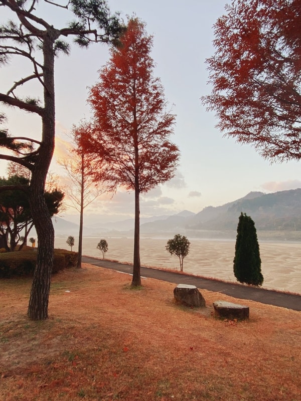 하동 평사리공원 야영장