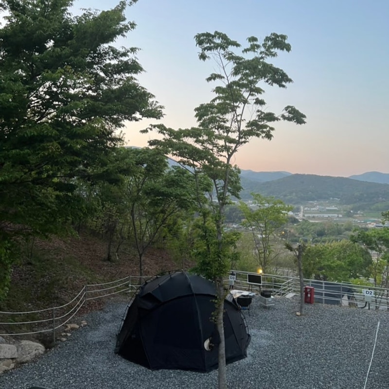 울산 울주 화장산 캠핑장 D3사이트