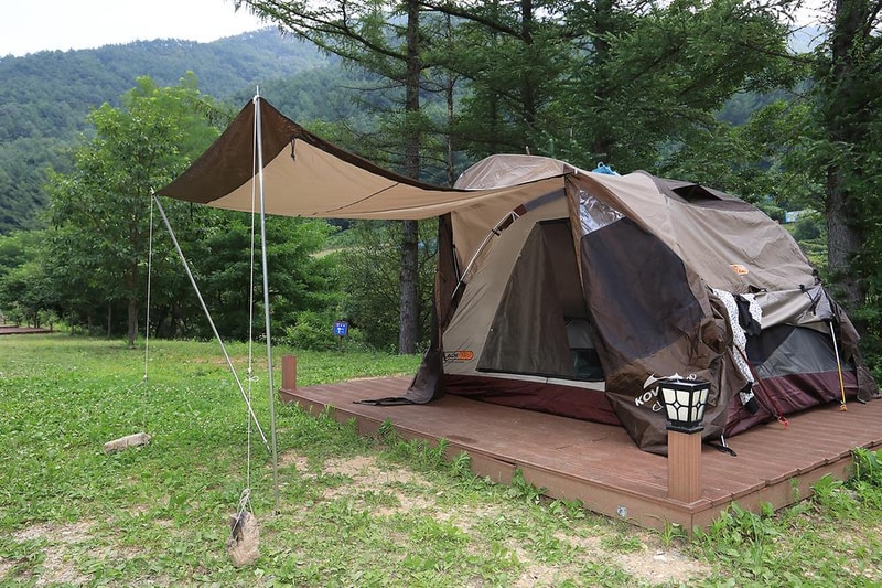 문장대 야영장 시설 사진 14