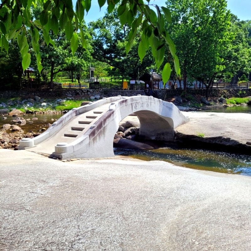 거창가볼만한곳/수승대/캠핑장/수승대출렁다리/거창 계곡 물놀이
