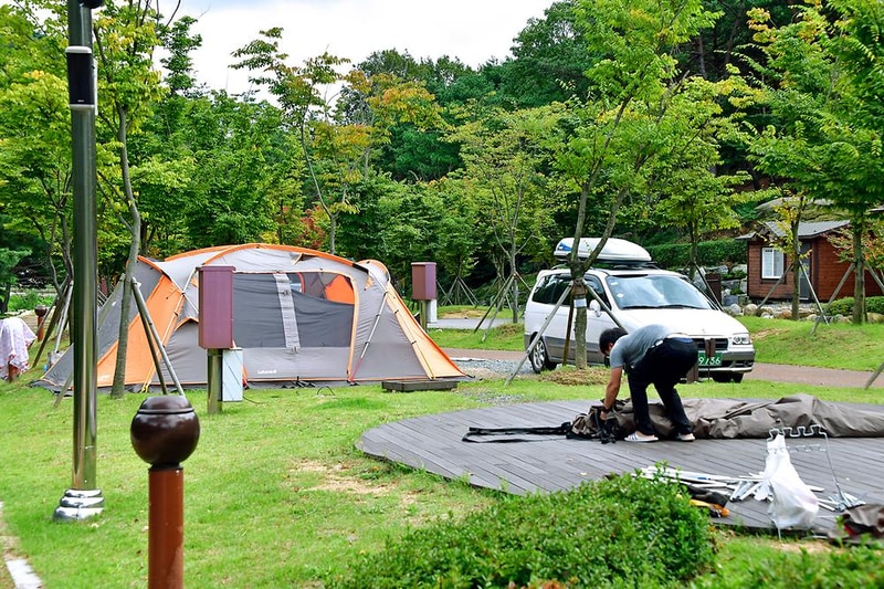 작천정 별빛야영장 시설 사진 3