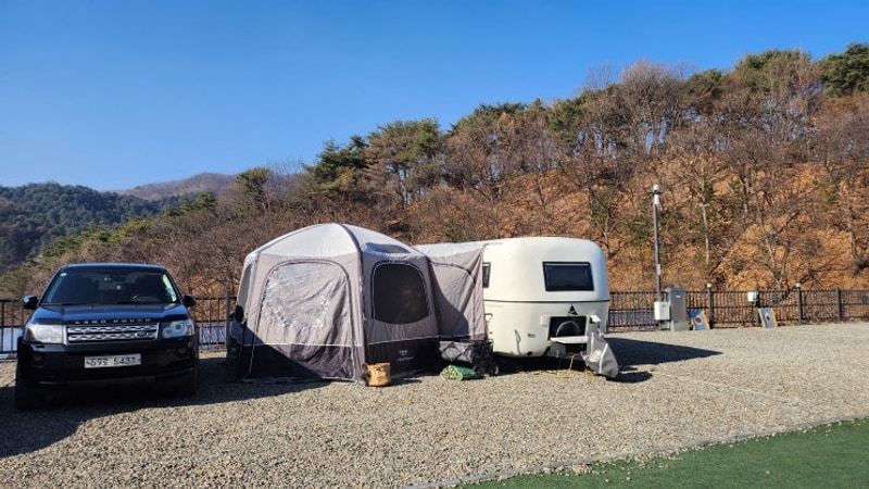 [카라반 캠핑 log#51] 경기도 포천 키즈캠핑장 <캠프다온...
