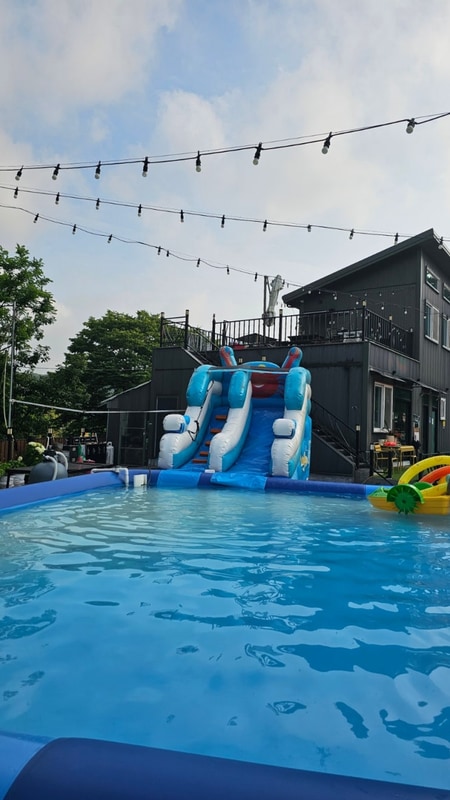 키즈 테마/가족 모임하기 좋은 키즈 글램핑장. 공주 "별하 글램핑"