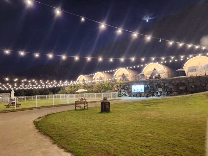 여름방학 4탄 문경여행 수영장있는글램핑 더모스트글램핑