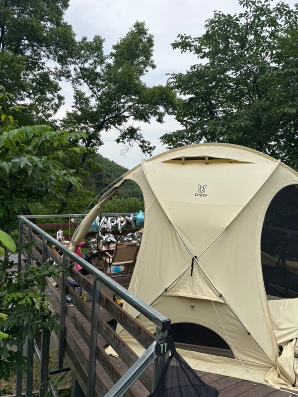 서울근교 프라이빗 캠핑장 :: 충주 하너미캠핑장 :: 명당 소개...