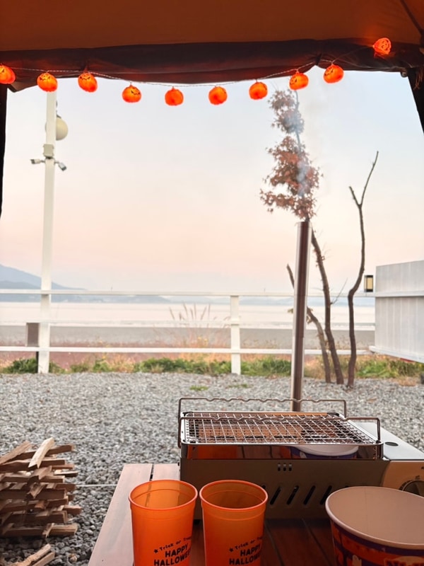 오션뷰 캠핑장 | 강화도 해그림 캠핑장 별 사이트 후기(고양이...