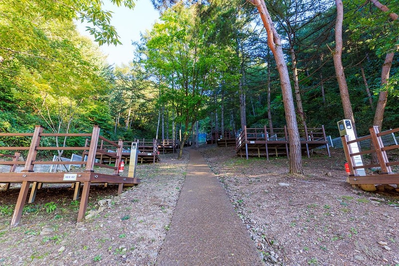 문수산 자연휴양림 야영장 시설 사진 14