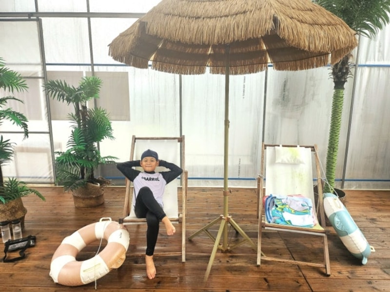 사계절 수영장이 있는 영월 느티나무캠핑장