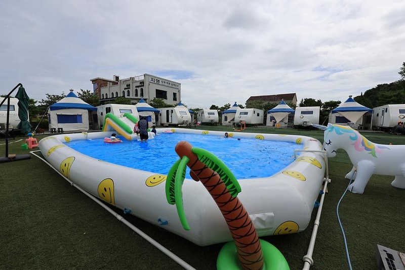 왕모래 카라반 캠핑장 시설 사진 18