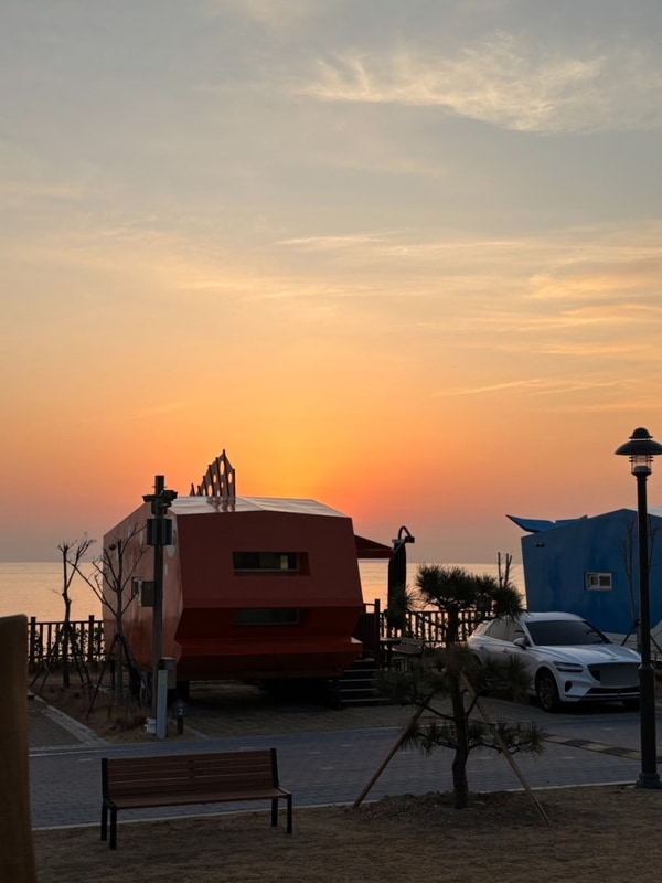 울산 북구 강동오토캠핑장 2번 카라반, 시설 후기