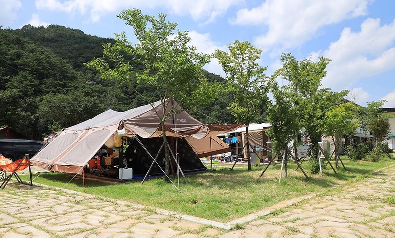 오지봉커뮤니센터 야영장 시설 사진 10