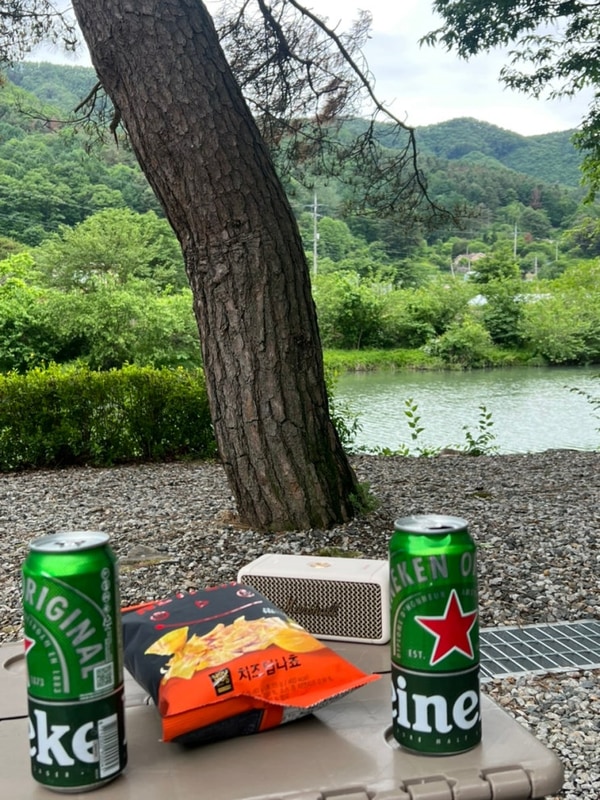 5월 캠핑  횡성 또보리 캠프 아랫동네 2번 사이트