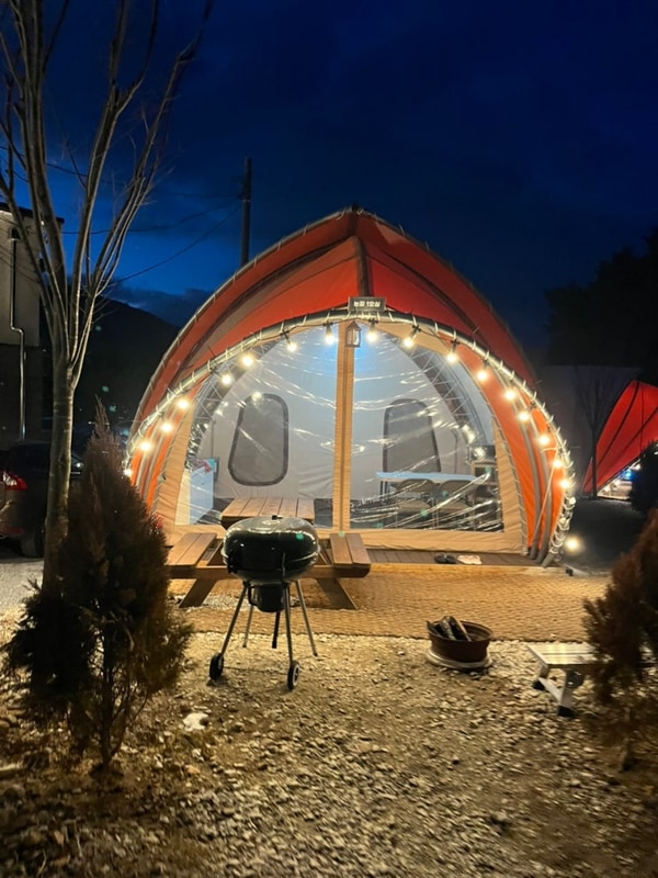 내돈내산 무주 랜드 글램핑장 후기! 위치 금액 등