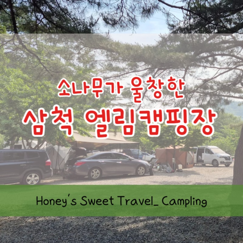 삼척 엘림캠핑장 2박 3일 가족과 내돈내산 캠핑 후기