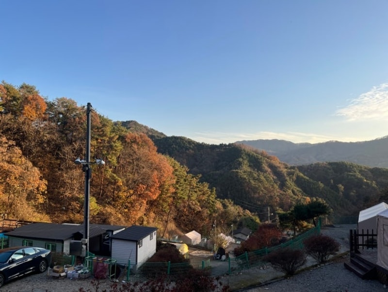 [강원/횡성/국내여행] “써니힐 글램핑” - 11월 글램핑, 날씨...