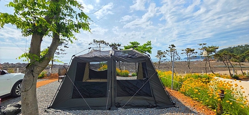 태안오션뷰 오토캠핑장추천 파도와노을캠핑장 당일치기