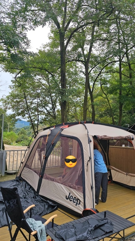 양평 가족 캠핑, 낭만캠핑장 3번 데크 1박 솔직후기