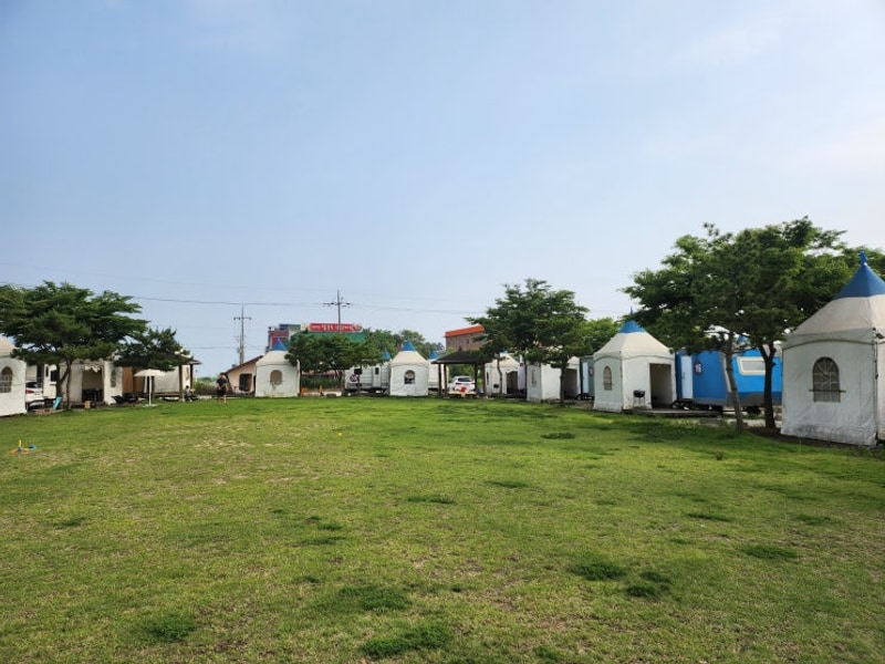 [인천 강화군] 강화카라반캠핑장 카라반 경찰수련원 강화도...