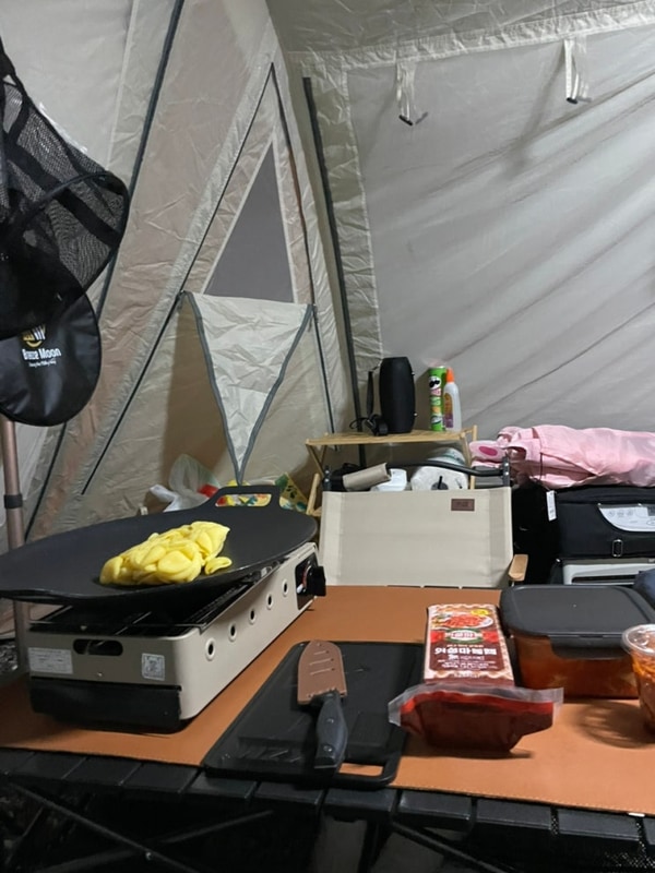 양평 아우어캄푸스 캠핑 둘째날 ,셋째날 그리고 캠핑요리