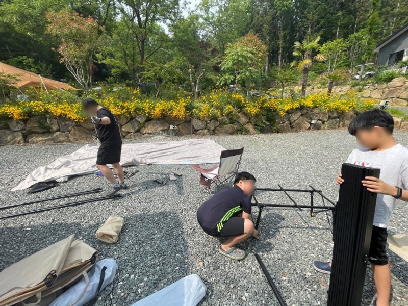 캠핑기록_상사호 오토캠핑장(25.6.1~6.3)